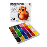 Пластилін 7С 24кол.192г, стек