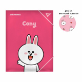 Папка YES A4 на гумці "Line Friends.Cony&...