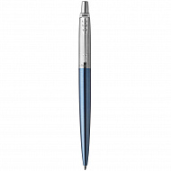 Ручка шариковая Parker Jotter 17 Waterloo Blue CT BP, синяя