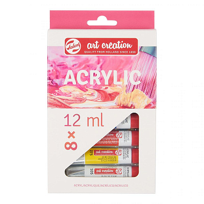 Фарби акрилові ArtCreation 8 кол/12 мл, Royal Talens