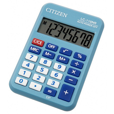 Калькулятор кишеньковий Citizen LC-110 NRBL (2)