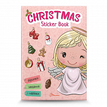 Книга серії "Веселі забавки для дошкільнят:Christmas sticker book. Віршики до свят" (укр) (5)