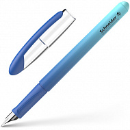 Ручка перова з чорнильним патроном SCHNEIDER VOYAGE, корпус блакитний